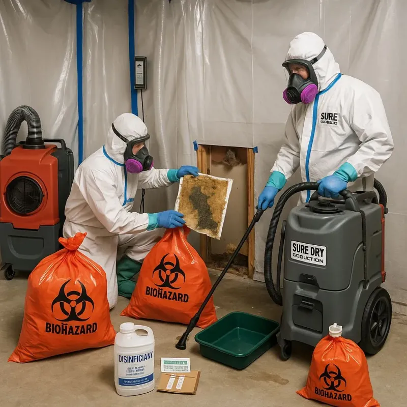Contaminated Water Handling Protocols process in East Florence, AL