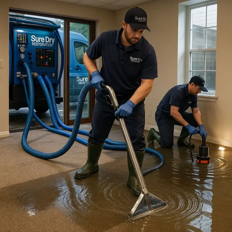 Water Extraction and Removal process in East Florence, AL